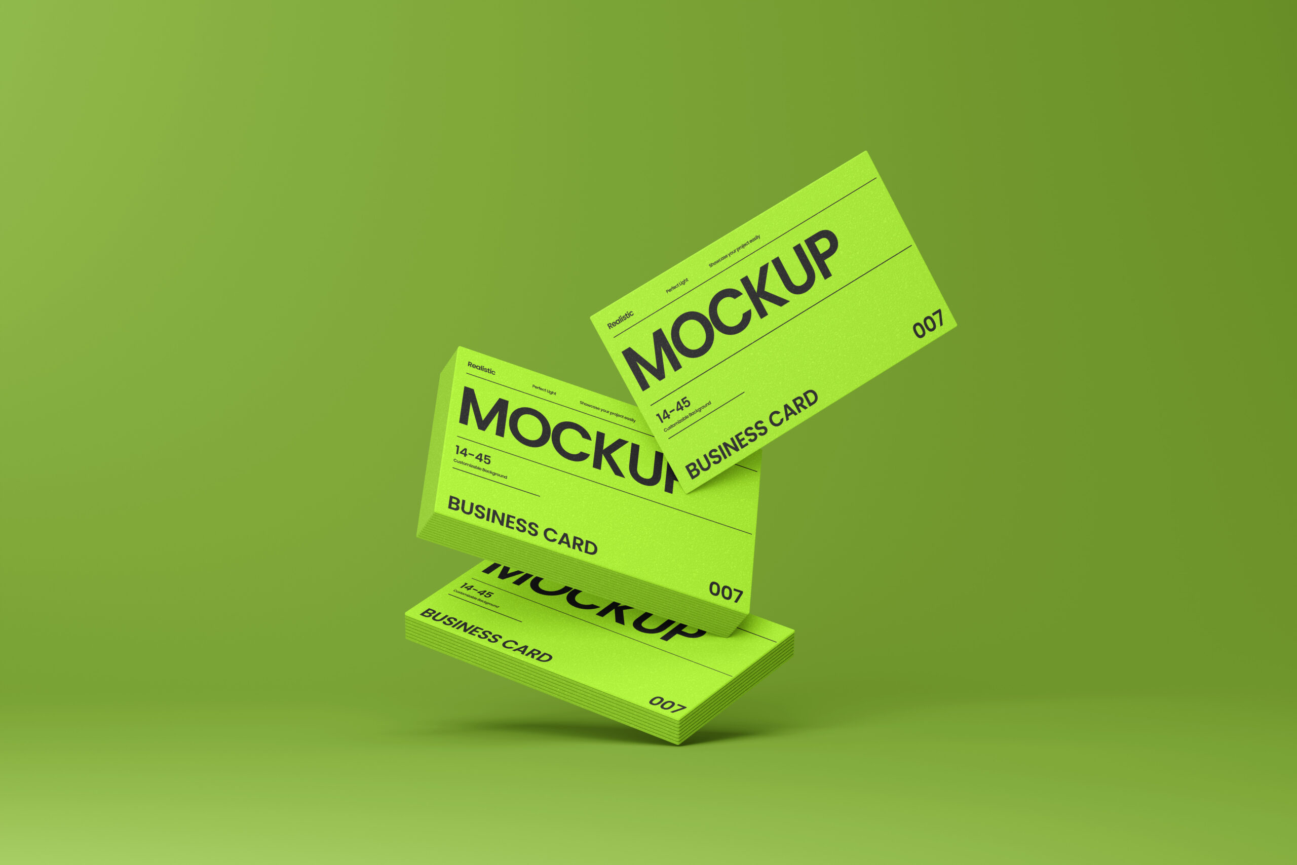 business card mockup 10mn